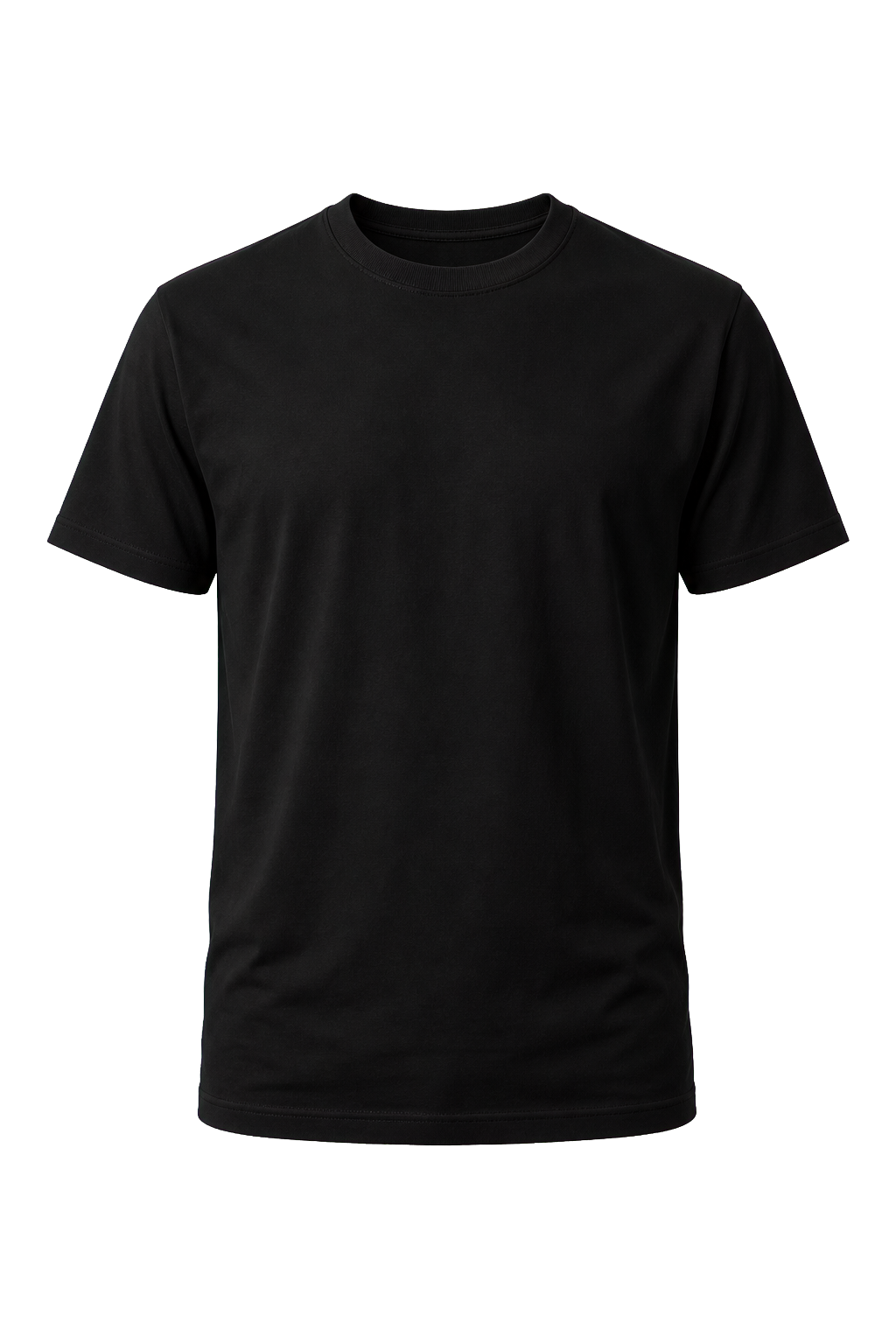 Blank regular-fit T-shirt mockup